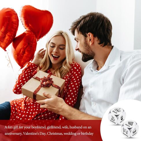 Valentines Day Gifts for Her Him Boyfriend Girlfriend Date Night Dice Couples Gift Ideas Gifts for Wife Husband Gifts Anniversary Christmas Birthday Gifts for Husband Wife Dice Games Unique Gifts in Saudi Arabia
