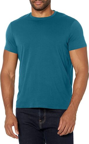 Armani Exchange Men's Solid Colored Basic Pima Crew Neck in Saudi Arabia