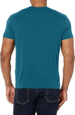 Armani Exchange Men's Solid Colored Basic Pima Crew Neck in Saudi Arabia