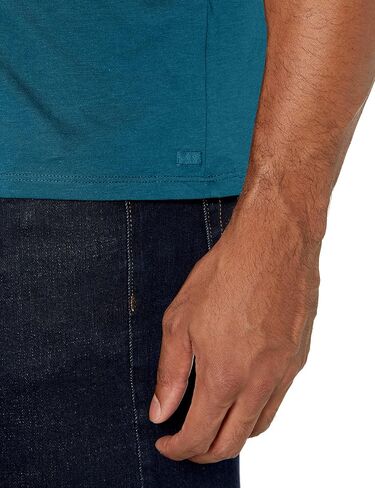 Armani Exchange Men's Solid Colored Basic Pima Crew Neck in Saudi Arabia