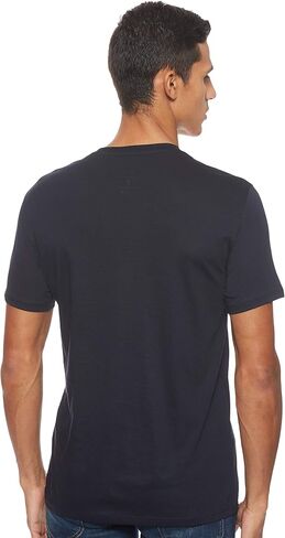 Armani Exchange Men's Solid Colored Basic Pima Crew Neck in Saudi Arabia