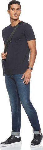 Armani Exchange Men's Solid Colored Basic Pima Crew Neck in Saudi Arabia