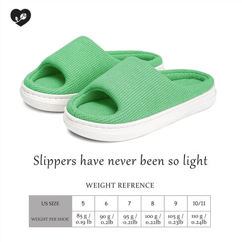 SOULROSE Slippers for Women Memory Foam House Bedroom Platfoam Slipper Slides Cloud Lightweight Comfy Waffle Womens Slippers Cozy Open Toe Indoor Outdoor Slide Shoes in Saudi Arabia