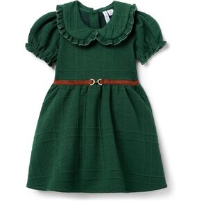 Janie and Jack Girls' Mattelasse Swing Dress (Toddler/Little Big Kids)
