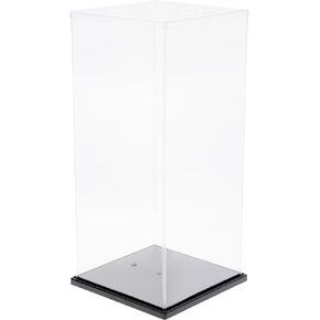 ExpoCase Plastic Folding Display Cover for Dolls, 10.5" W x 10.5" D x 24" H