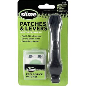 Slime 20495 Deluxe Tire Tackle: Bike Tube Repair & Inflation Kit