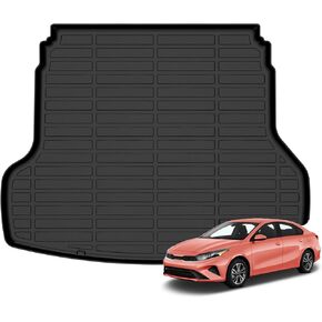 All Weather Car Floor Mats & Cargo Liner Set Custom for KIA Forte 2024 2023 2020 2021 2022 2019 TPE Full Set Accessories for Kia Forte 19-24