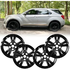17 inch Wheel Skins Set for 2010-2017 Chevrolet Equinox Alloy Wheel, ABS 17" Wheel Covers for 10-17 Chevy Equinox Chrome Set of 4