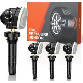 TPMS Sensor, 315MHz Tire Pressure Monitor Sensors Fit for Ford F150 Ecosport Mustang Escape Explorer Fiesta Ranger, Lincoln MKX MKZ MKS MKT Navigator, F2GT1A180AB F2GT1A150AB, 4 Pack