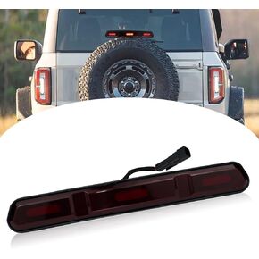 High Mount Lamp Light Bar Stop Tail Light Kit for Ford Bronco 2021 2022 2023 3rd Third LED Brake Light, Bronco Accessories