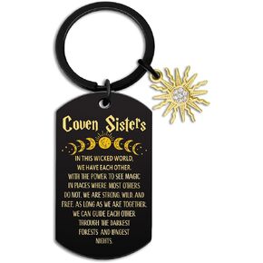 Witchy Gifts For Women Witch Stuff Halloween Gifts For Women Witchy Keychain Witch Stuff Witch Gifts For Women Witchcraft Witch Birthday Halloween Keychain Gift Witch Accessories Wicked