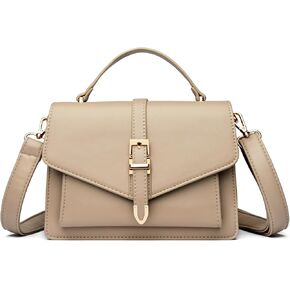 Travistar Crossbody Bags for Women - Small Cross Body Purse Leather Top-handle Handbags Trendy Shoulder Bag Satchel Purses