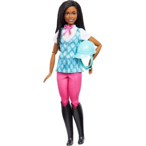 Barbie “Malibu" Doll & Accessories from Mysteries: The Great Horse Chase, Includes Fashion Doll, Removable Riding Outfit & Helmet