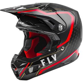 Fly Racing 2023 Adult Formula Carbon Tracer Helmet (Gold/Black, Medium)