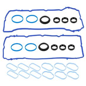VS50805R Valve Cover Gasket Seal & Intake Manifold Gasket for 2011-2022 Chrysler 200 300 Town&Country,Durango Grand Caravan Journey, Jeep Cherokee, Wrangler, Ram 1500 3.6L (5184562AC 828604 5184596AE)