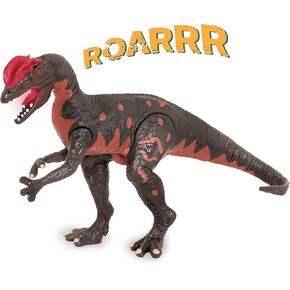 Terra by Battat – Electronic Dinosaur with Light & Sound – Dilophosaurus Wetherilli Toy for Kids Age 3+
