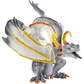 Safari Ltd. Smoke Dragon Figurine - Detailed 4.5" Model Figure- Fun Fiery Dragon Play Toy for Boys, Girls & Kids Ages 4+