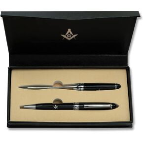Masonic Pen and Letter Opener with Box