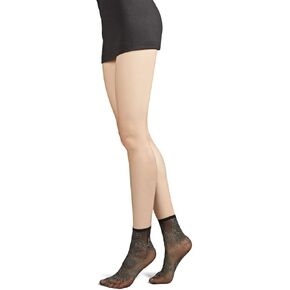 Natori Scarlet Lace Sheer Shortie Socks