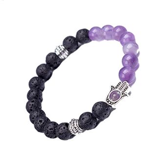 Aonklot Evil Eye Bracelets Bead Bracelet Protection Bracelet Evil Eye Bracelets for Women Healing Gemstone Bracelet Evil Eye Charm Bracelets Chain Bracelet Evil Eye Jewelry for Men
