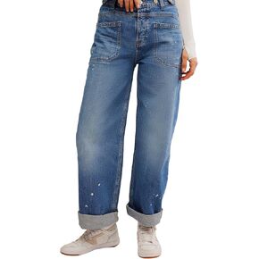 Free People Women's Palmer Cuffed Jeans
