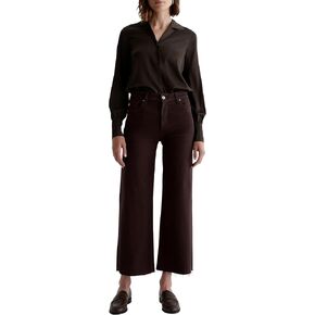 AG Adriano Goldschmied Women's Saige Wide Leg Crop Jeans