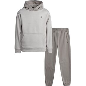 RBX Boys' Jogger Set - 2 Piece Fleece Pullover Hoodie and Jogger Pants - Performance Activewear Set for Toddlers/Boys (2T-12)