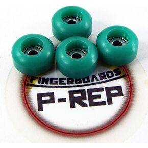 P-REP Fingerboard CNC Lathed Bearing Wheels - Green