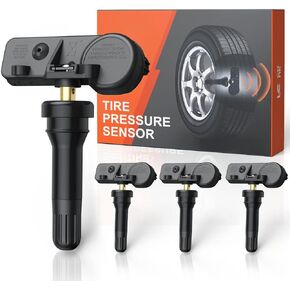 TPMS Sensors for Ford F150 F250 F350 F450 F550 2009-2016, Escape 2009-2019, Fusion 2010-2016, Lincoln MKX MKC, Pre-Programmed Tire Pressure Monitoring System Sensor, 9L3Z1A189A - 4 Pack