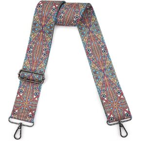 APHISON Purse Strap, Crossbody Handbag Wide Shoulder Strap Adjustable Replacement, Multi-pattern Crossbody Bag Straps