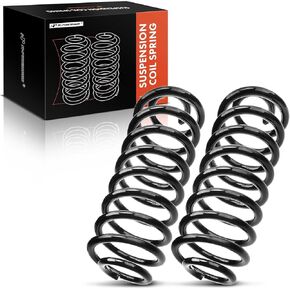 A-Premium 2Pcs Rear Suspension Coil Spring Set Compatible with Ford Expedition 1997-2002 & Lincoln Navigator 1998-2002 4.6L 5.4L, Driver and Passenger Side, Replace# 2L145534DA, F75Z5560DA