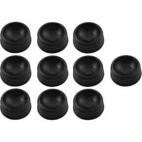 LQ Industrial 10PCS 3cm Diameter Black Crafts Display Stand Base Gourd Ornament Stand Crystal Ball Plastic Stand Suitable for Gourd Crystal Ball Walnut Stone