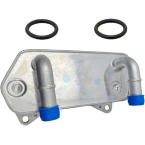02E409061B Engine Oil Cooler with Gasket Kit Replacement for Volkswagen Tiguan Touran