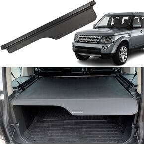 Cargo Cover for Land Rover Discovery 3 2005-2009 Trunk Cover for Discovery 4 2010-2016 Trunk Cover Rear Trunk Security Cover Shielding Shade Car Accessory, Black