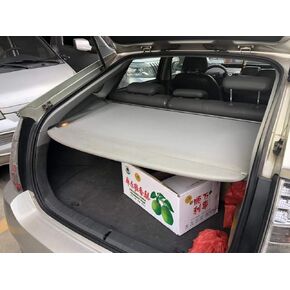 kaungka Cargo Cover Compatible for 2010-2015 Toyota Prius Base Retractable Trunk Shielding Shade Black (Does Not Fit Prius V or C Models)