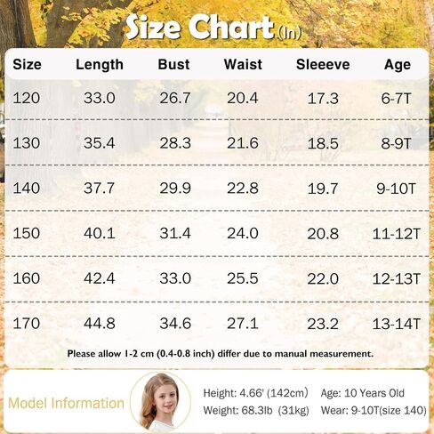 Girls Long Sleeve Dress A Line Fall Winter Dresses Ruffle Hem Kids Casual Holiday Christmas Dress in Saudi Arabia