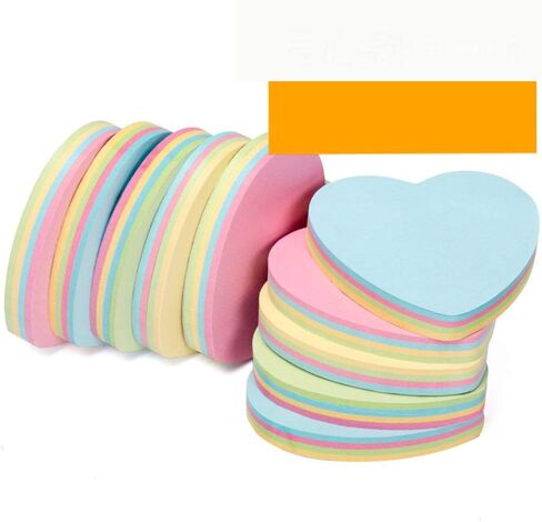 Sticky Notes Self-Sticky Notes,100 Sheets/Pad, 10Pads/Pack in Box,Easy to Post for School, Business, Family,Great Office Supplies (Flower Shape) in Saudi Arabia