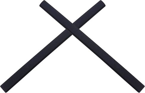 Eye Opening Stuff Replacement Earsocks Compatible with Oakley Tincup OX3184/Tincup 0.5 OX5099 Sunglasses - Black in Saudi Arabia