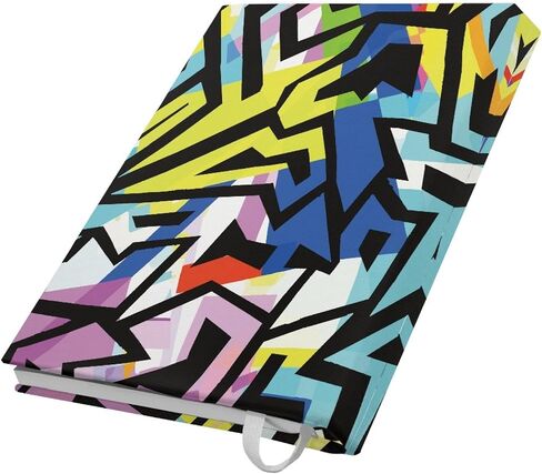 Dreaweet Plumeria Flower Book Sleeve Cover Hawaiian Book Holder Sox Washable Fabric Novel for Adult Books Cover for Paperback, Reusable Book Protector for Women Ladies in Saudi Arabia