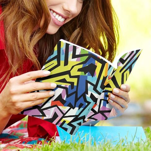 Dreaweet Plumeria Flower Book Sleeve Cover Hawaiian Book Holder Sox Washable Fabric Novel for Adult Books Cover for Paperback, Reusable Book Protector for Women Ladies in Saudi Arabia