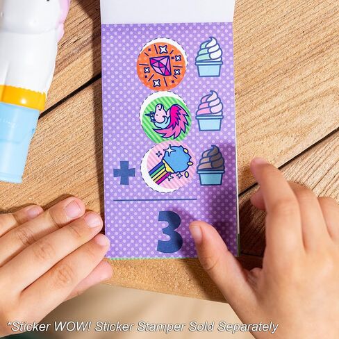 Melissa & Doug Sticker Wow!™ Mini Activity Pad and 200+ Refill Stickers for Sticker Stamper Arts and Crafts Fidget Toy Collectibles – Assorted Surprise Stickers in Saudi Arabia