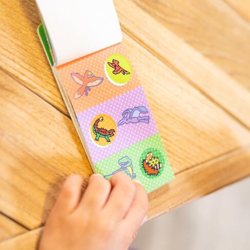 Melissa & Doug Sticker Wow!™ Mini Activity Pad and 200+ Refill Stickers for Sticker Stamper Arts and Crafts Fidget Toy Collectibles – Assorted Surprise Stickers in Saudi Arabia