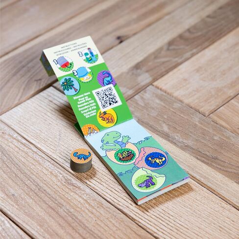 Melissa & Doug Sticker Wow!™ Mini Activity Pad and 200+ Refill Stickers for Sticker Stamper Arts and Crafts Fidget Toy Collectibles – Assorted Surprise Stickers in Saudi Arabia
