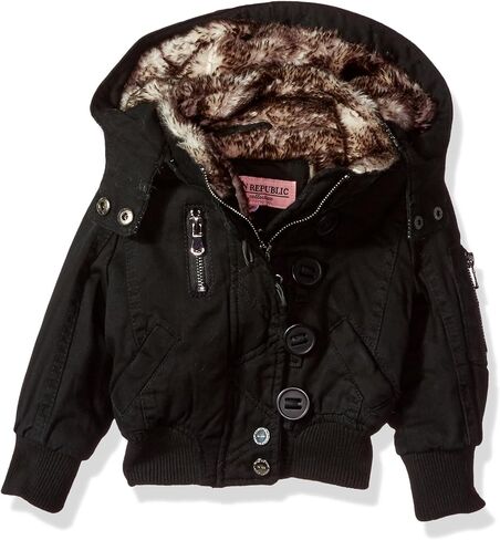 Urban Republic Baby Ur Girls Cotton Twill Jacket in Saudi Arabia