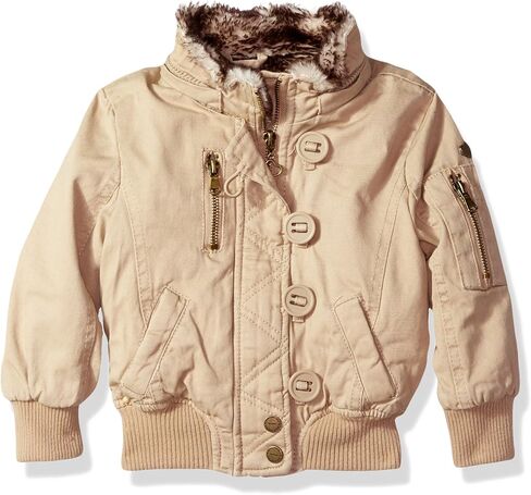 Urban Republic Baby Ur Girls Cotton Twill Jacket in Saudi Arabia