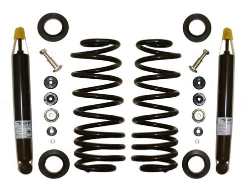 نظام تعليق Elite مدعوم من Unity Elite Suspension 65003c زنبرك خلفي يحل محل زنبرك الهواء بما في ذلك الصدمات 1992-2002 Ford Crown Victoria in Kuwait