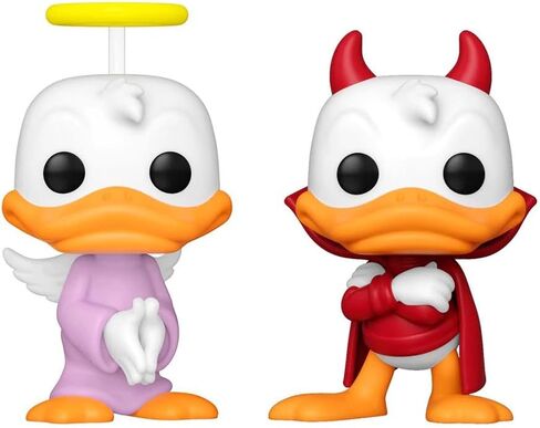 Funko Disney Pop! Donald's Shoulder Angel & Devil Vinyl Figure Set 2022 Wondrous Convention Exclusive MULTI NONE in Saudi Arabia