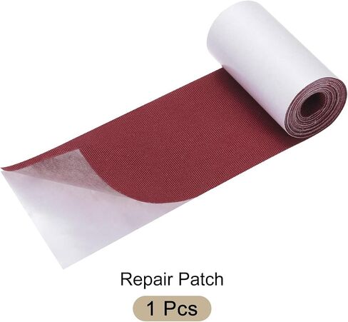 Repair Patches Repair Tape Self-Adhesive DIY Repair Patch Canvas Gear Patch for Sofa, Furniture, Chair, Clothing,Tents,3x60 Inch,Burgundy in Saudi Arabia