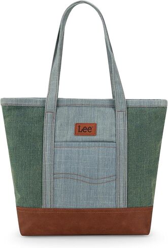 Lee Denim Tote Bag for Women Jean Purses and Handbags Denim Shoulder Bag in Saudi Arabia