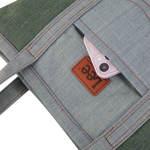 Lee Denim Tote Bag for Women Jean Purses and Handbags Denim Shoulder Bag in Saudi Arabia